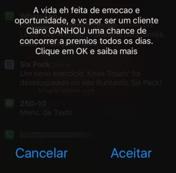 Exemplo de FlashSMS